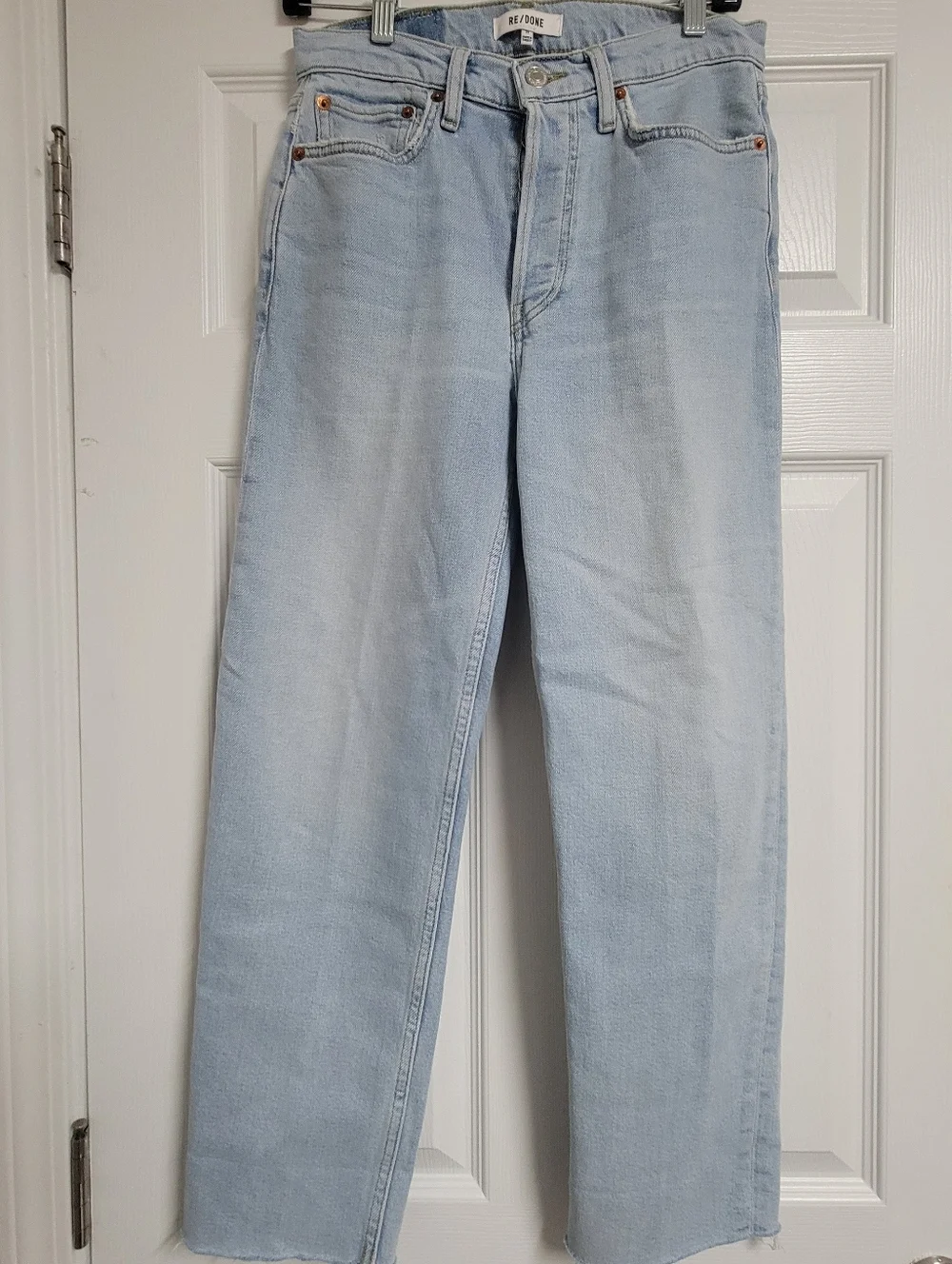 Re/Done 70S Stove Pipe Jeans Size 27.